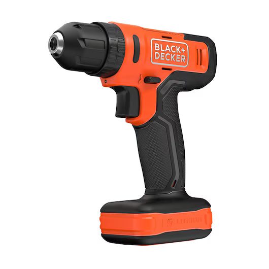 Parafusadeira / Furadeira de impacto 12V - com 17 acessórios - Black+Decker