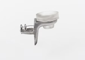 Suporte para prateleira com silicone (prateleira de vidro)