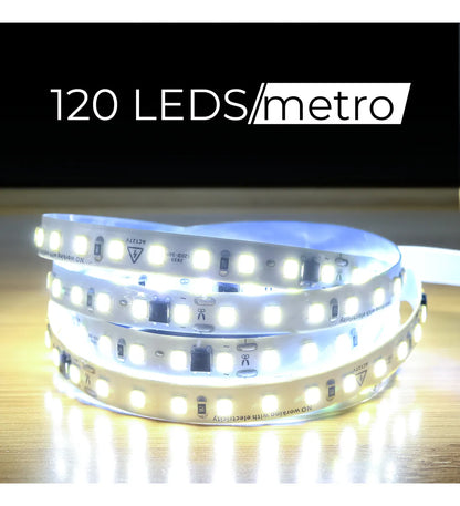 Fita De Led Direta 110V 120LEDs/M - 6000K (Luz Branca)