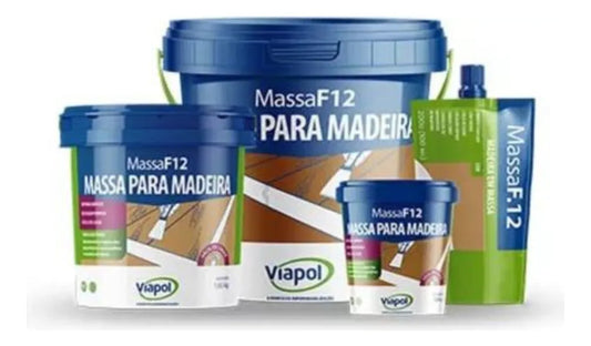 Massa F12 - Cor Branca - 200G - 400G - 1,65KG
