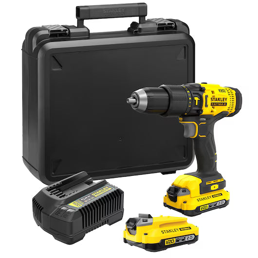Parafusadeira / Furadeira de Impacto 1/2" (13mm) 20V Lithium ION - 2 Baterias e Maleta