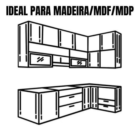 Parafuso Chipboard CH PHS - 10 unidades